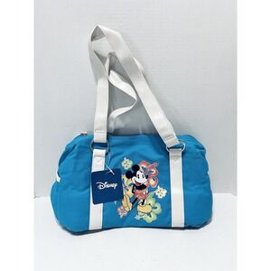 Vintage Y2k Disney Unlimited Mickey Mouse Weekender‎ Duffle Bag Purse NWT